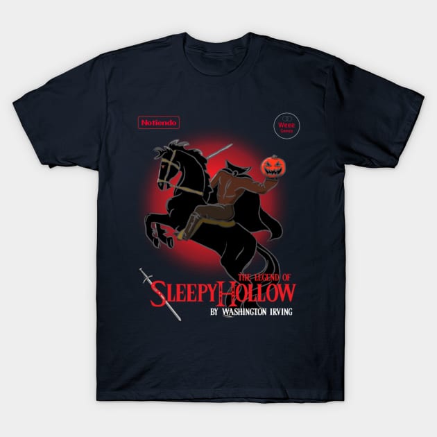 Legend of Sleepy Hollow Game T-Shirt by leslieharris372